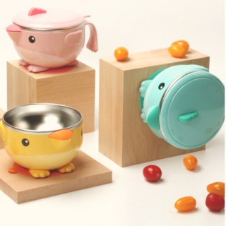 SET 5 MÓN-BỘ BÁT ĂN DẶM CHO BÉ( kèm clip+ ảnh thật)