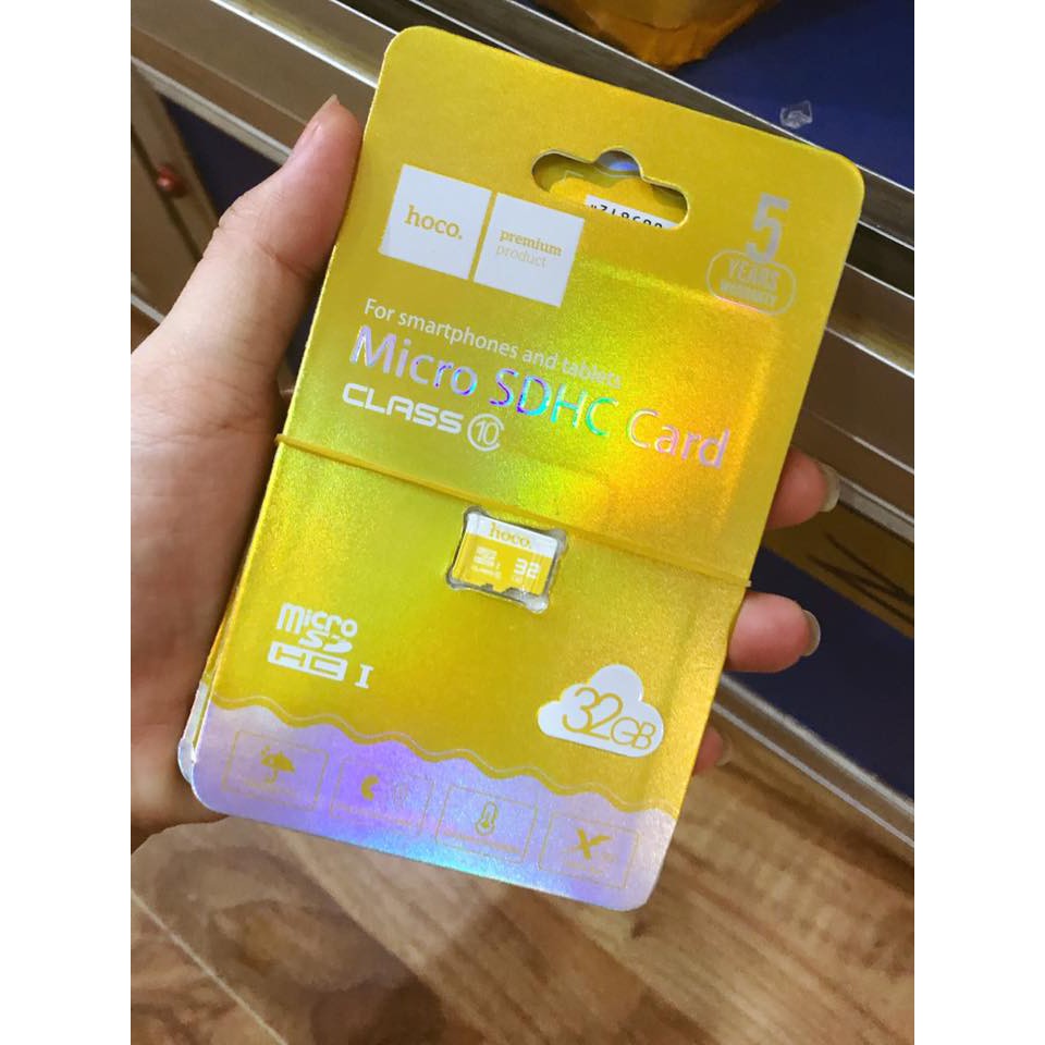 Thẻ nhớ MicroSD HOCO 16GB/32GB/64GB chính hãng dành cho máy ảnh, camera...