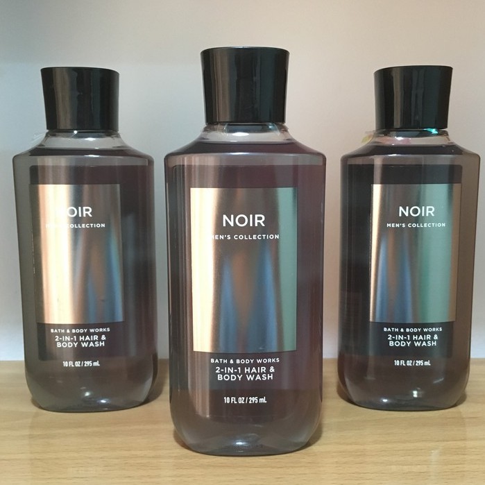 Sữa Tắm Gội Cho Nam Bath &amp; Body Works Noir 2 in 1 Hair &amp; Body Wash 295ml