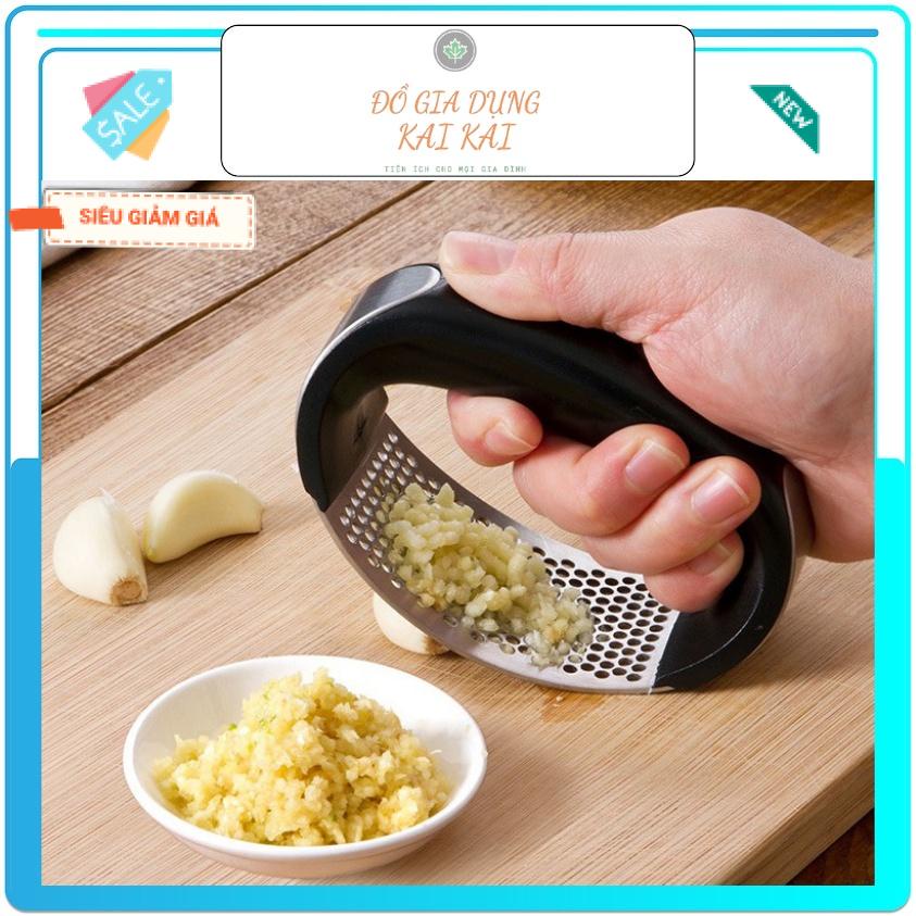 Dụng cụ nghiền tỏi thông minh chất liệu inox cao cấp không han gỉ, Dụng cụ xay tỏi ớt đa năng tiện ích cho mỗi gia đình