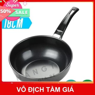 Chảo chống dính , dùng cho cả bếp từ , chảo chống dính sâu lòng 18cm