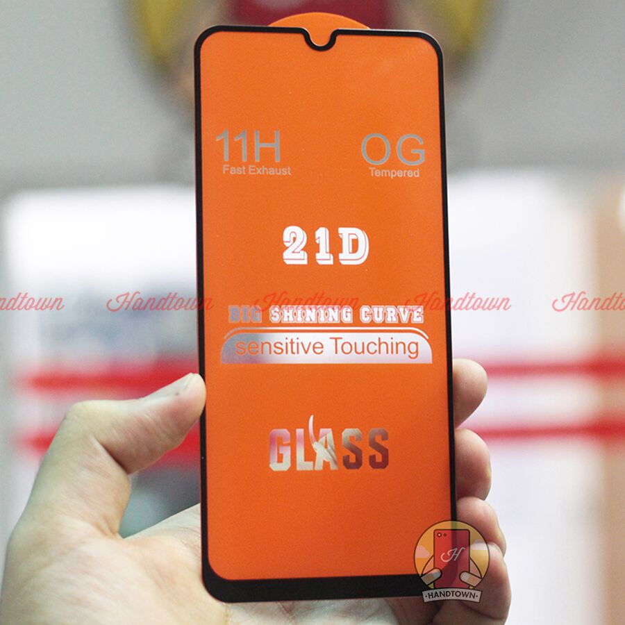 Kính Cường lực Samsung Galaxy M11 / M21 / M31 / M41 màn hình 21D Handtown SIÊU BỀN