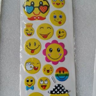Bộ sticker Smile mặt cười nổi.