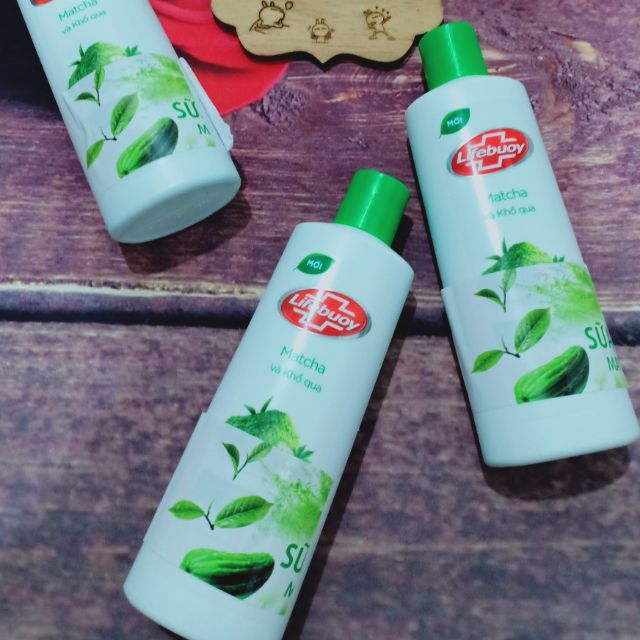 (HÀNG TẶNG) Sữa Tắm Lifeboy Detox Matcha- Khổ Qua 200ml