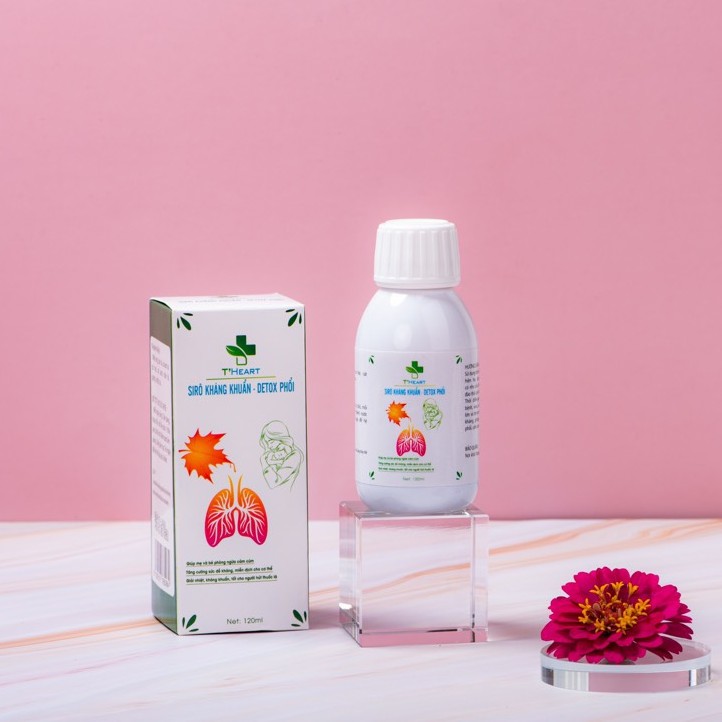 [ FREESHIP] Siro kháng khuẩn_detox thanh lọc phổi (120ml) tăng cương sức đề kháng hiệu quả chỉ sau 1 tuần sử dụng.