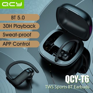 Tai Nghe Bluetooth Qcy T6 Bt 5.0 Tws Có Điều Khiển Bằng Ứng Dụng Cho Điện Thoại Android