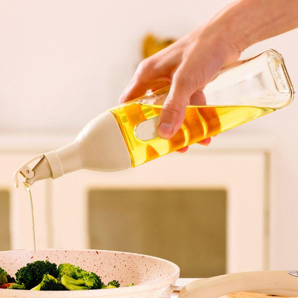 Bình Thủy Tinh Đựng Dầu Ăn Có Đầu Lọc Vuông 500ml