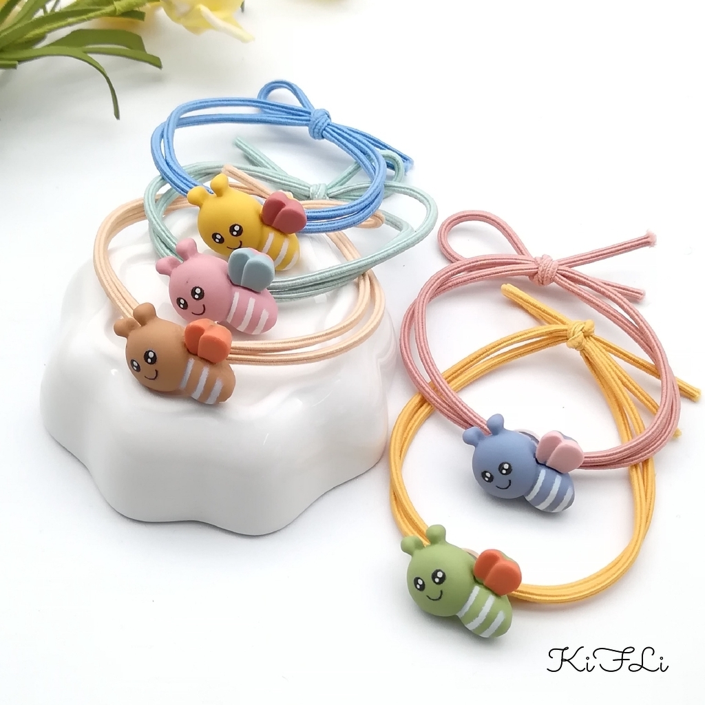 Dây Cột Tóc Co Giãn Hình Hoạt Hình Đáng Yêu