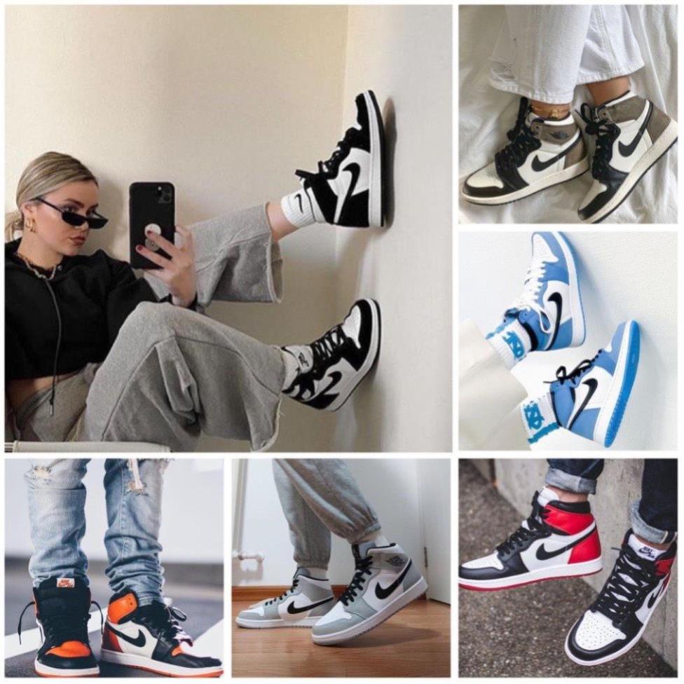 Giày JORDAN 1 cao cổ các màu , giày sneaker JODAN JD1 high , giày thể thao hot hit full box | BigBuy360 - bigbuy360.vn