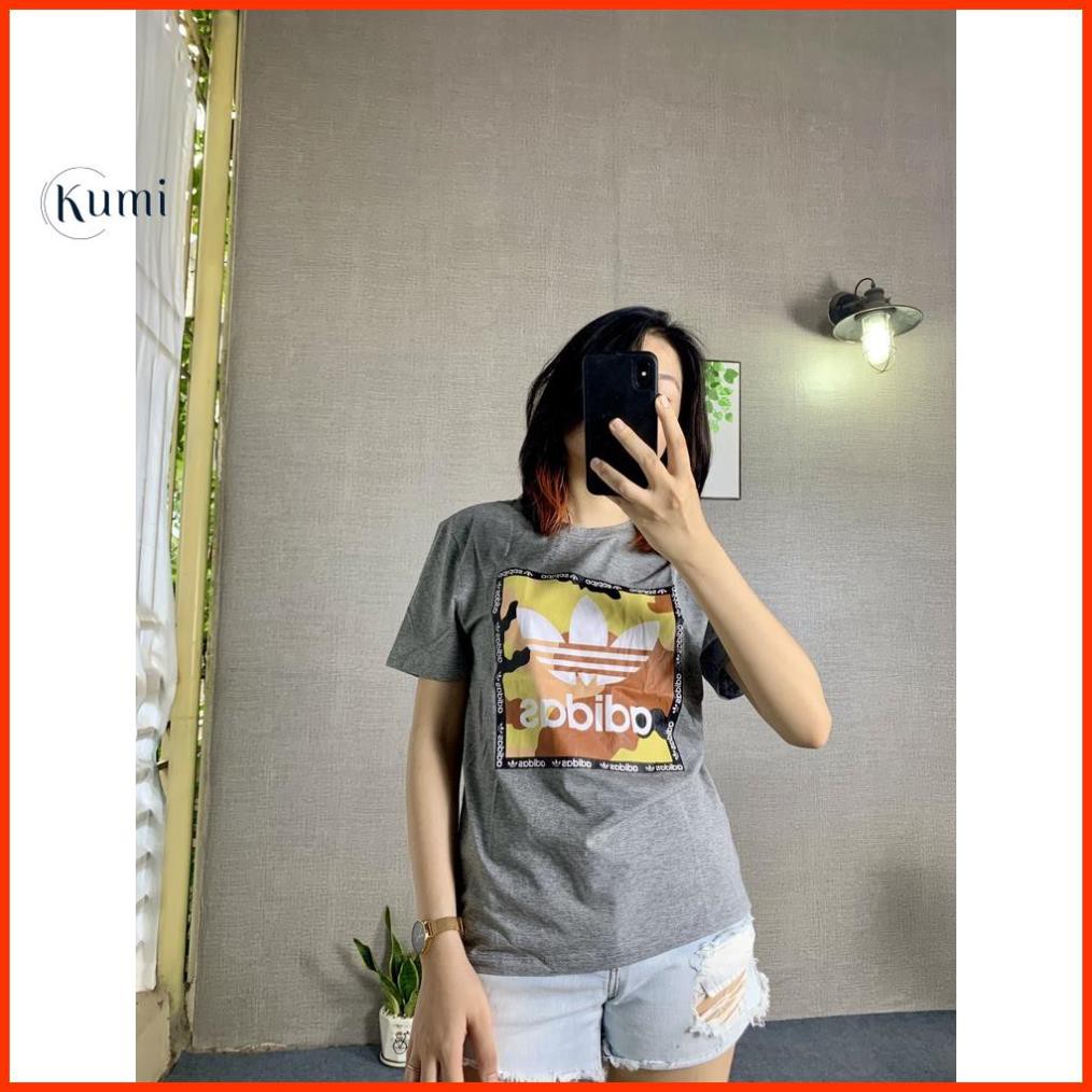 Áo thun nam nữ, áo phông nam nữ chất cotton cao cấp Adidas xuất khẩu co giãn thoáng mát trẻ trung Kumi Fashion | BigBuy360 - bigbuy360.vn