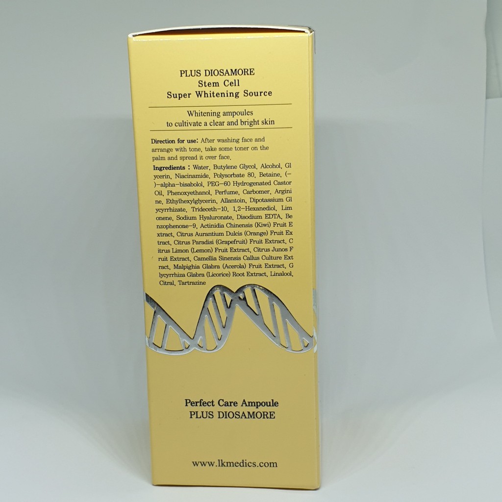 Tế Bào Gốc Plus Laksmira DIOSAMORE Stem Cell Super Whitening Source lọ 100ml