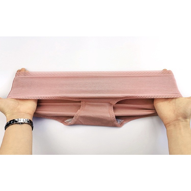 Quần Lót Nữ Cotton Cạp Lưới Cao Cấp