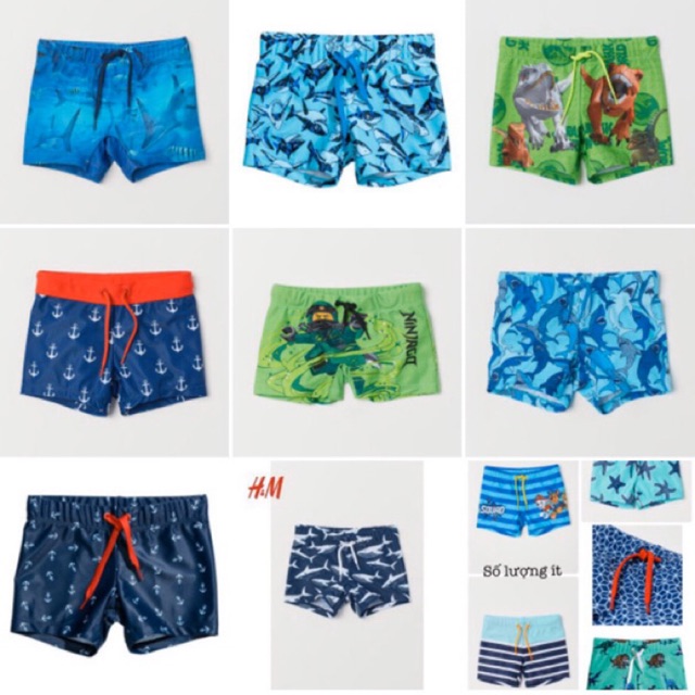 Quần bơi HM bé trai Cambodia xuất xịn, size 2-10y