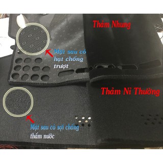 Thảm taplo lông cừu xe Xpander 2018