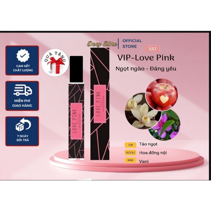Love Pink Victoria Secret Tinh dầu nước hoa nữ 12ml