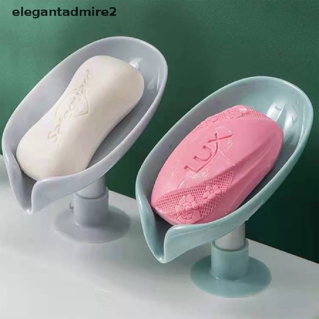 Giá để xà phòng tiện dụng hình chiếc lá dùng cho phòng tắm