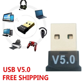USB Bluetooth 5.0 Dongle CSR, thu phát bluetooth cho PC và Laptop