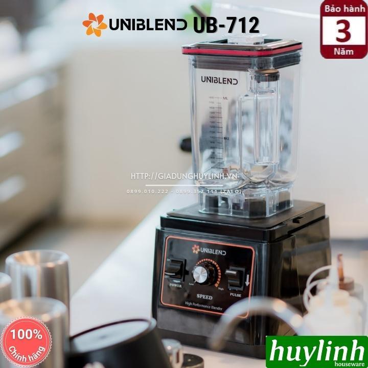 [Mã ELHA22 giảm 5% đơn 300K] Máy xay sinh tố công nghiệp Uniblend UB-712 - 1680W - 1.8 lít