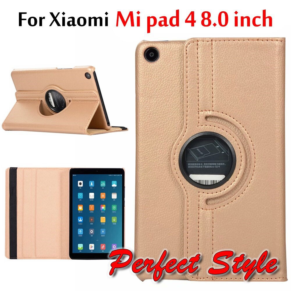 Bao da xoay 360 độ dùng cho Xiaomi mi pad 4 / Mipad 5 / Mi pad 5 plus / Mipad 2-3