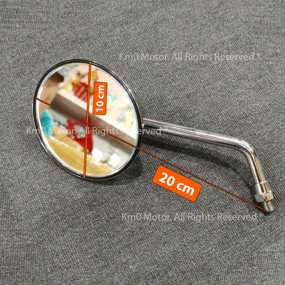 Kính Chiếu Hậu TRÒN CHUÔNG ĐẠI INOX