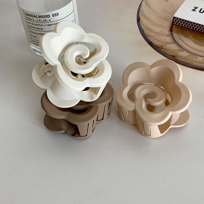 Kẹp Tóc Hình Hoa Trà Dễ Thương Phong Cách Hàn Quốc Cho Nữ