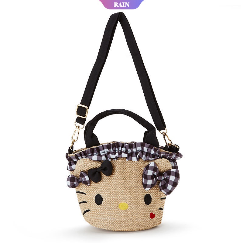 Kawaii Sanrio My Melody Túi Đựng Bút Chì Đeo Vai Dệt Hoạt Hình Hello Kitty Dễ Thương [Dùng Nổ]