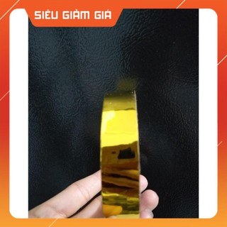 [siêu sale] BĂNG KEO MÀU VÀNG CÂY LÀM CÀNH VÀNG LÁ NGỌC, TRANG TRÍ CHƯNG TẾT 2CM 25met