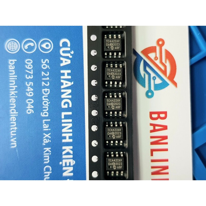 TC4422AV, TC4422, TC4422AVOA IC Điều Khiển Mosfet SOP-8
