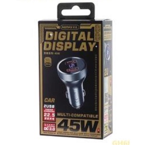 Củ Sạc Nhanh 45W RCC325 Cho Ô TÔ - Chính Hãng Remax
