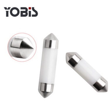 Bóng đèn LED - Yobis 2 đui  gắn trần xe ' nội thất &  biển số ' ô tô - xe hơi  '31mm tới 41mm