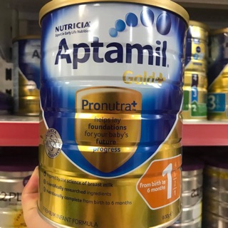 Sữa bột Aptamil Gold 1 - hộp 900g (dành cho trẻ từ 0 - 6 tháng)