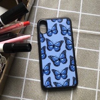 Ốp lưng cao cấp THINKCASE IPHONE Blue Butterfly (bướm xanh)