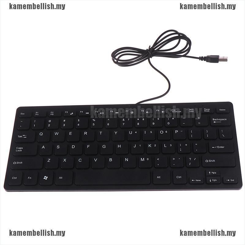 Bàn Phím Mini Đa Phương Tiện 78 Phím Cho Laptop Pc