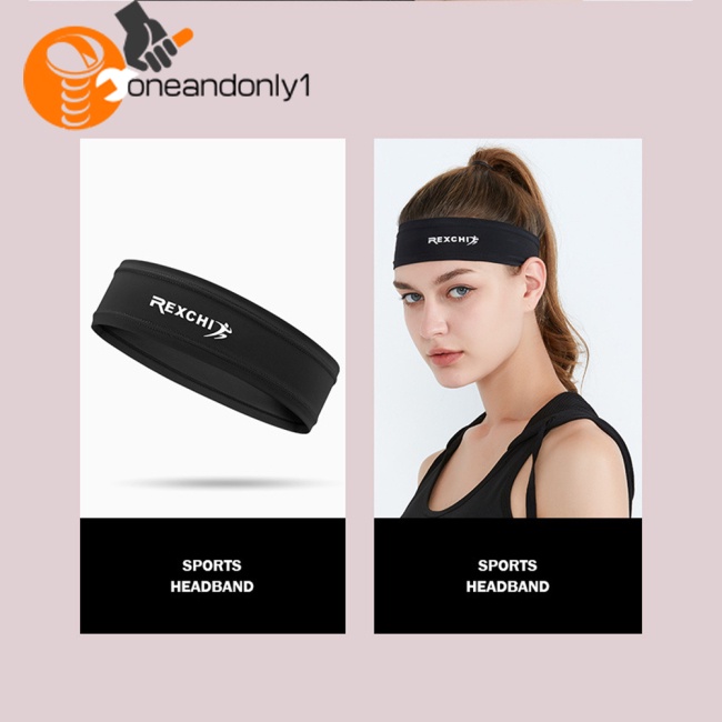 Băng Đô Thể Thao Bằng Lụa Lạnh Thấm Hút Mồ Hôi Chống Trượt