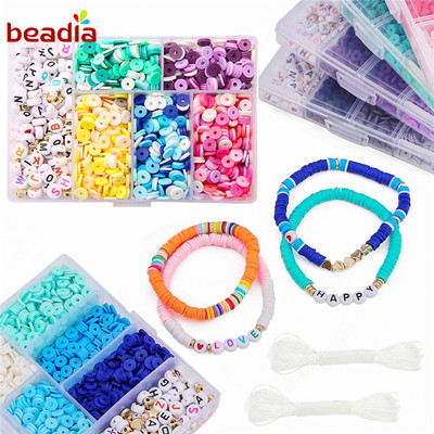 Set hạt sứ Beadia mềm mại 6mm có hộp đựng