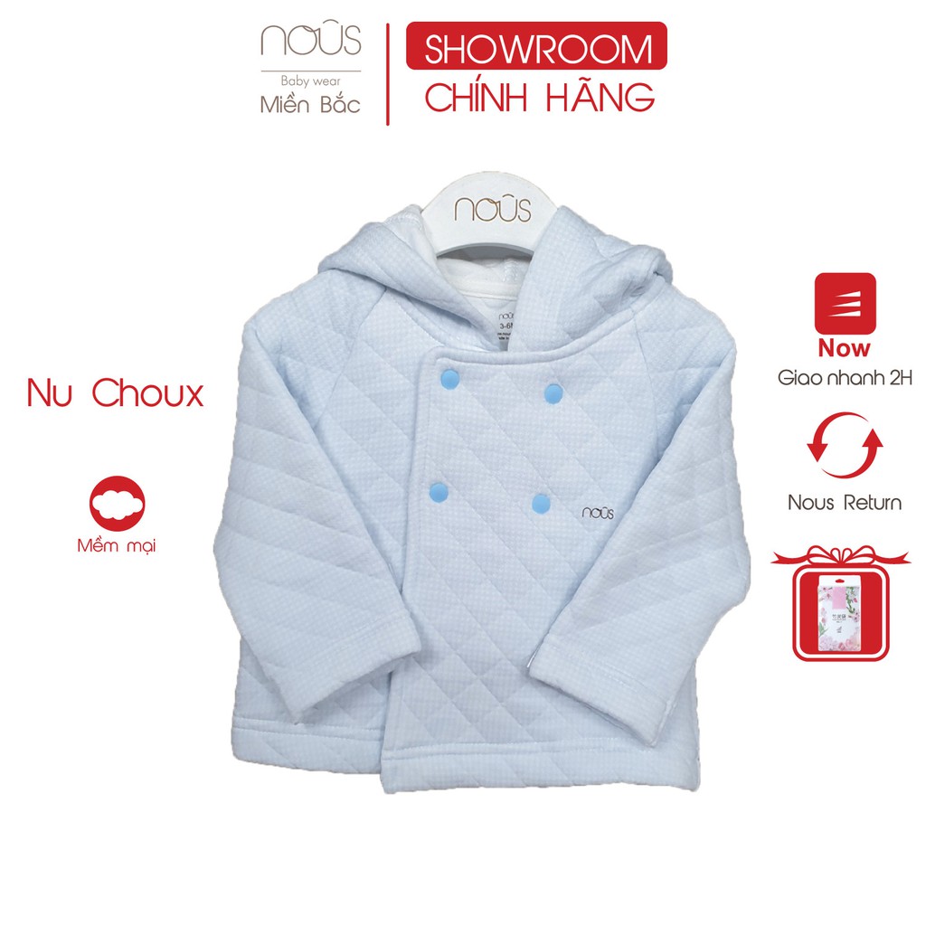 [Mã FARSBR242 giảm 15% đơn 99K] Áo khoác Nous choux jacket xanh ( 3- 24 tháng )