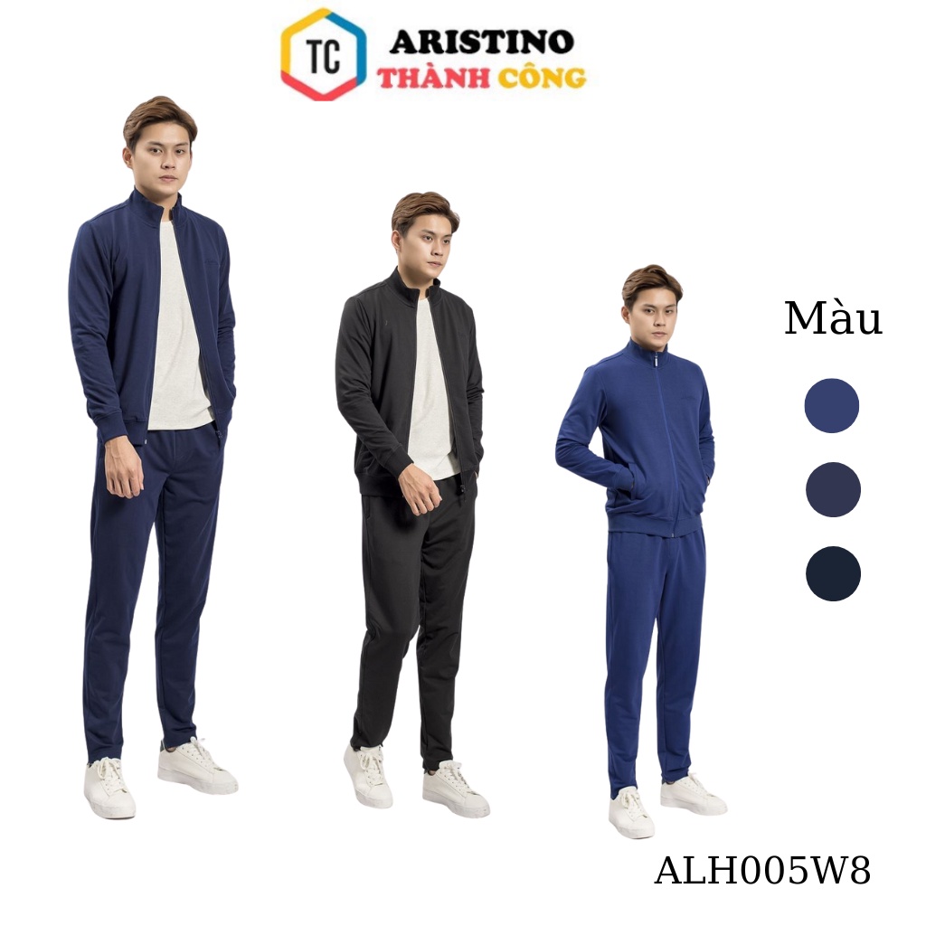 Bộ đồ thu đông Aristino cotton cao cấp  2 túi áo  ALH005W8