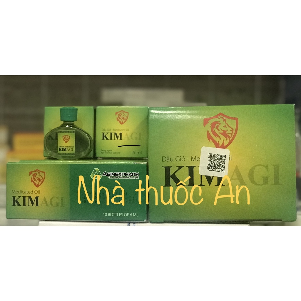 Dầu gió kim AGI - Chai 6ml