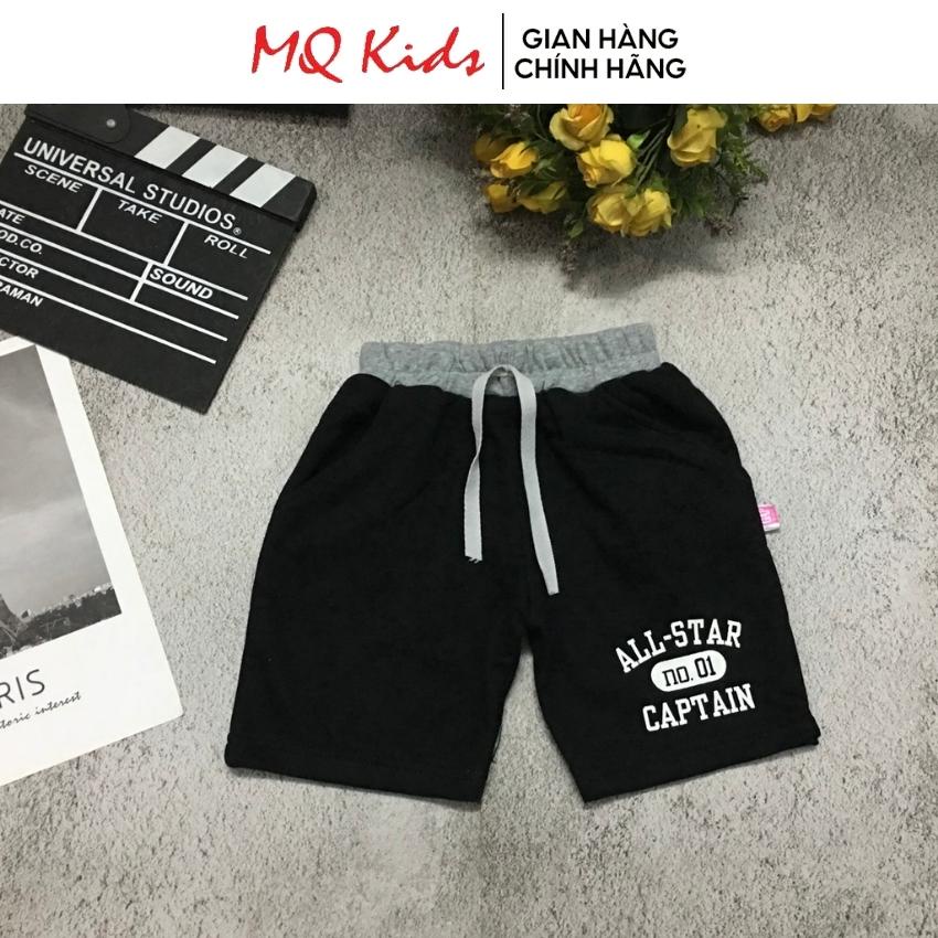 Quần đùi lửng cho bé trai MQ kids ❤️ CHÍNH HÃNG❤️ cotton da cá 100%
