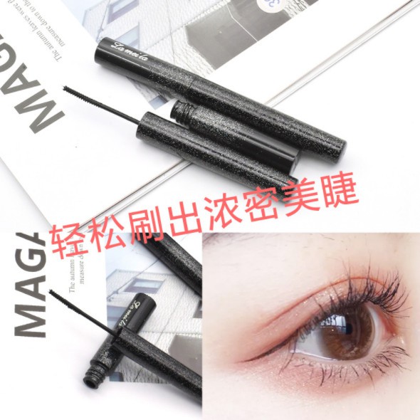 Mascara Lameila 750 Đêm Sao Lấp Lánh Đầu Cọ Siêu Vi Chính Hãng Nội Địa