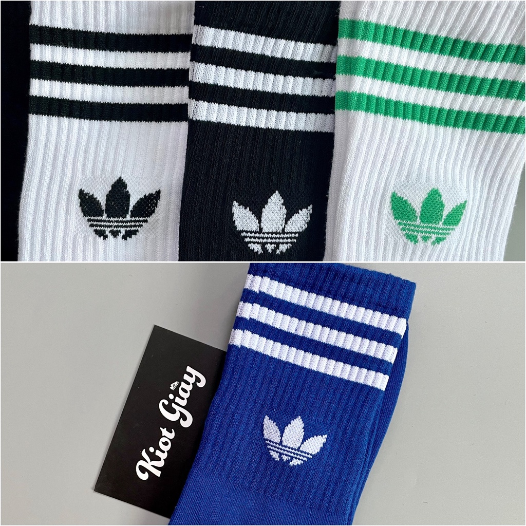 Tất vớ adidas, Nike cao cổ. Tất cổ cao thể thao nam nữ