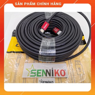 Cáp hdmi senniko 2.0 hỗ trợ 3d, 4k 20m chính hãng bảo hành 1 năm