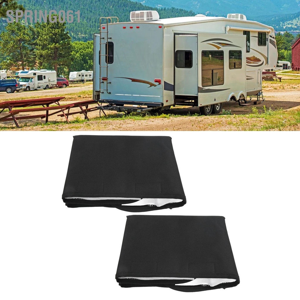 [Hàng Sẵn] 2PCS RV Window Shade Che nắng Bảo vệ tia cực tím Oxford Vải nhôm Film 16x 24.4in cửa sổ cho Doors【Spring061】