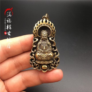 Mặt dây chuyền hình chiếc bình bằng đồng kiểu cổ điển độc đáo