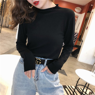 Áo Sweater Cổ Cao Dáng Rộng Thời Trang Thu Đông Cho Nữ | BigBuy360 - bigbuy360.vn