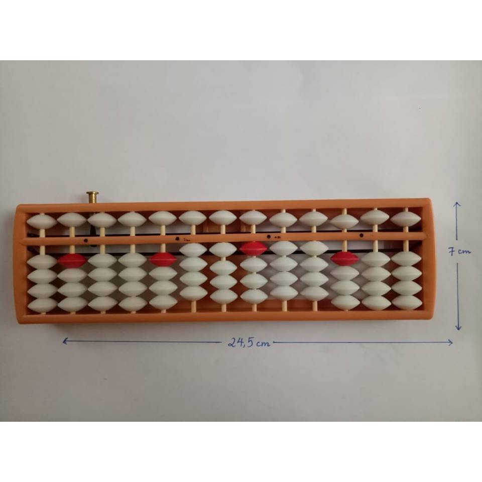 BÀN TÍNH GẢY SOROBAN CÓ NÚT BẤM 55k