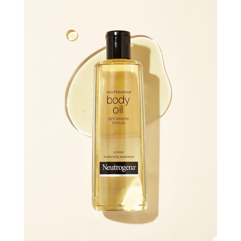 ( Đủ Size) Dầu dưỡng thể Neutrogena Body Oil Light Sesame Formula