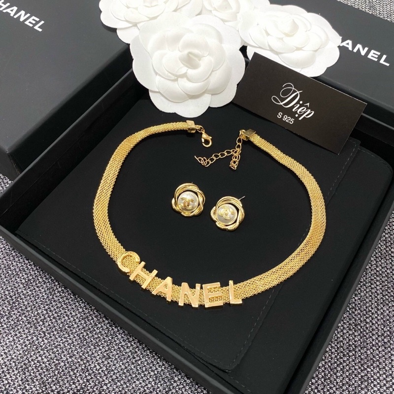 set vòng cổ nữ thương hiệu chane