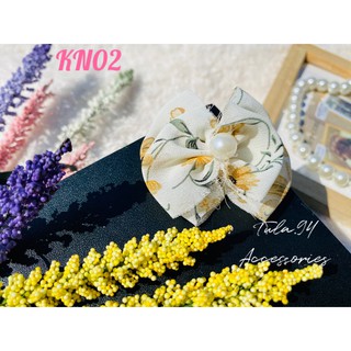 Kẹp tóc hoa đáng yêu cho bé handmade