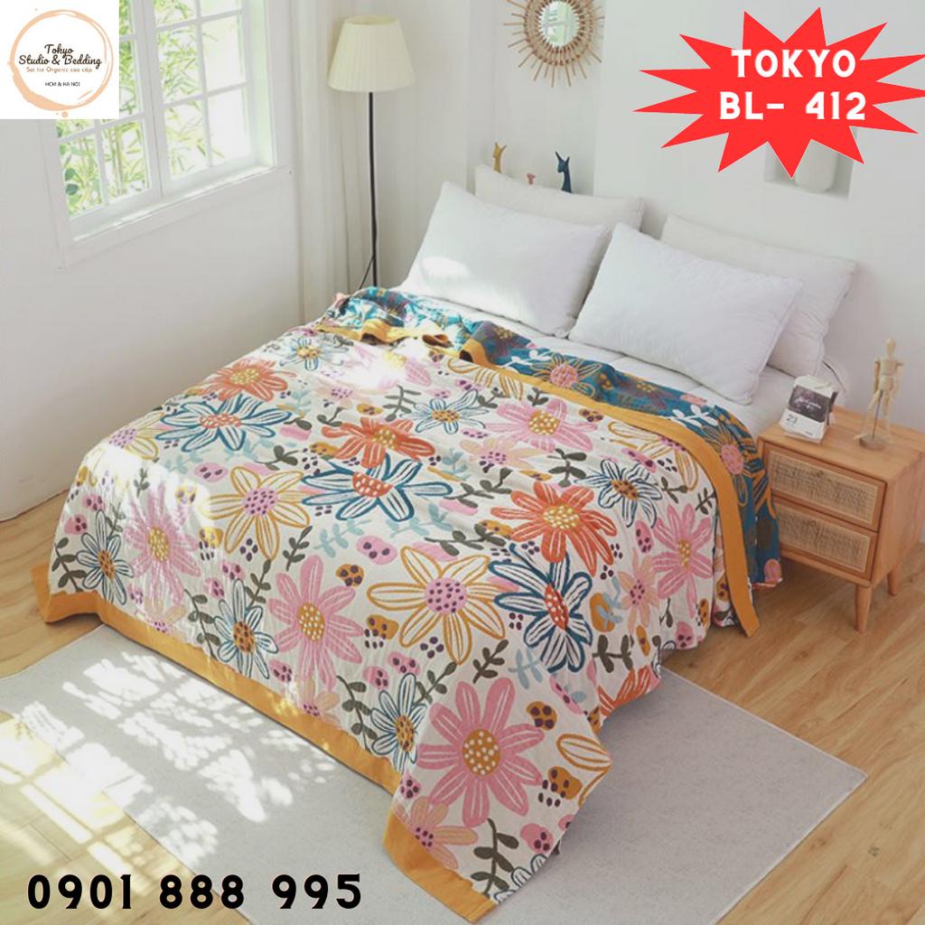 S19_Chăn Thu Xô Organic Cotton Dòng Cao Cấp